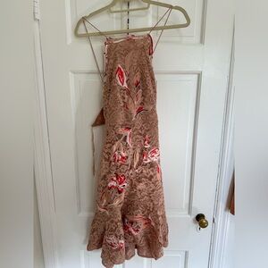 Sachin & Babi - Embroidered Lace Dress